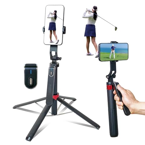 Amazon | 【四脚設計】自撮り棒 スマホスタンド ゴルフ スイング